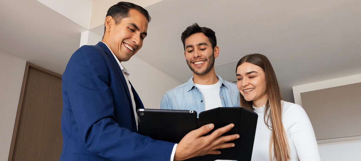 landlord with family